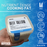 Beef Tallow   |   The Nutritional Powerhouse of Healthy Cooking Fats